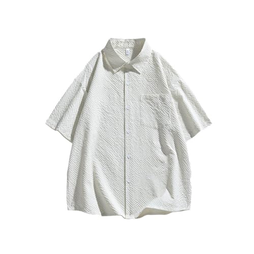 Henley Shirt Homme Slim Fit en Coton Respirant avec Col Contrasté Elegant