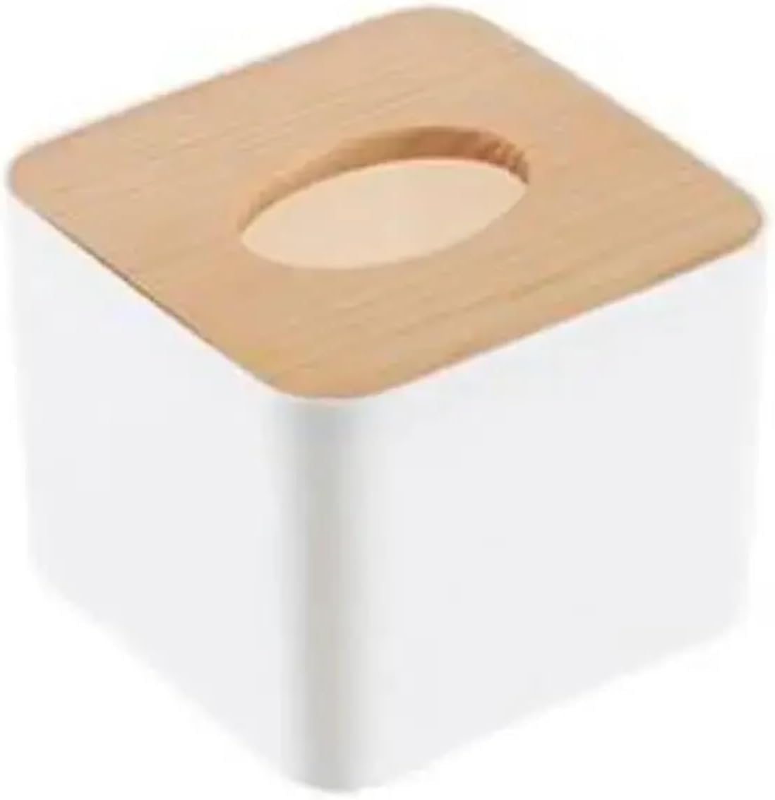 Tissue Box Cover Holder, Home Tissue Wood Napkin Holder, Paper Simple Dispenser