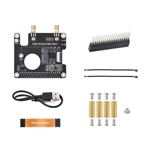 MLWSKKING Adaptador Llave PCLE A E con funcionalidad de mejora Conexión Compatible USB Compatible