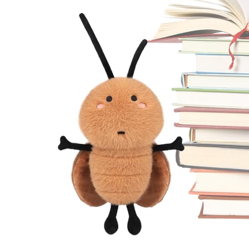 Peluche de cucaracha | Simpático peluche animal decoración,muñeco acolchado con forma de cucaracha - Ideal para niños, dormitorio, guardería, casa, escritorio, mesilla de noche, viaje Peluche de cucaracha | Simpático peluche animal decoración,muñeco acolchado con forma de cucaracha - Ideal para niños, dormitorio, guardería, casa, escritorio, mesilla de noche, viaje