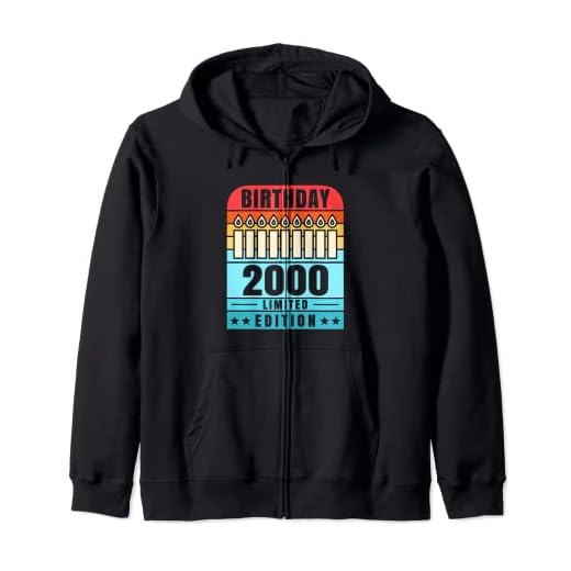Camiseta vintage 2000 para hombre, edición limitada, cumpleaños 2000 Sudadera con Capucha