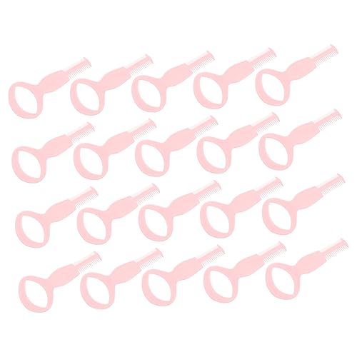 BIUDECO 20個入り マスカラシールドアプリケーター まつげガード コーム メイクアップツール アイメイク用 自宅用 向け 色指定不可