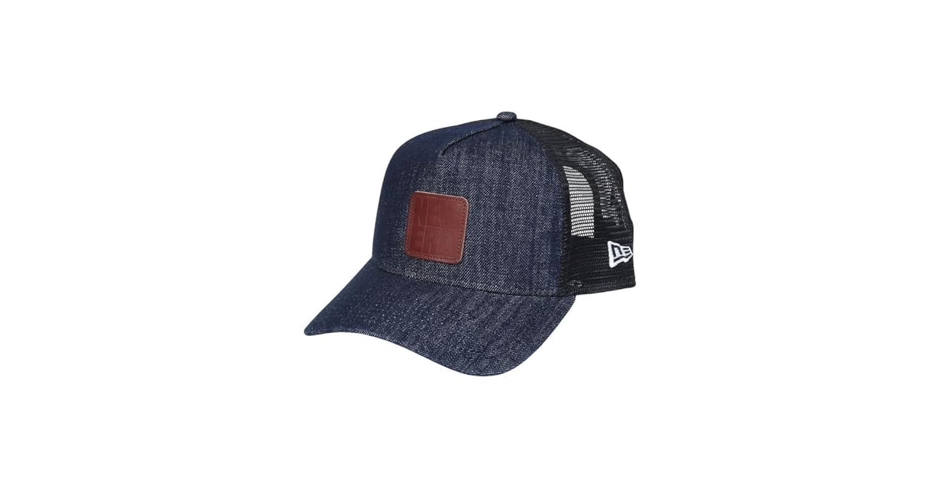 帽子 738 9FORTY A-Frame トラッカー Cotton Flax オーバルロゴ ダーク