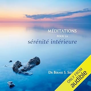 Page de couverture de Méditations pour la sérénité intérieure