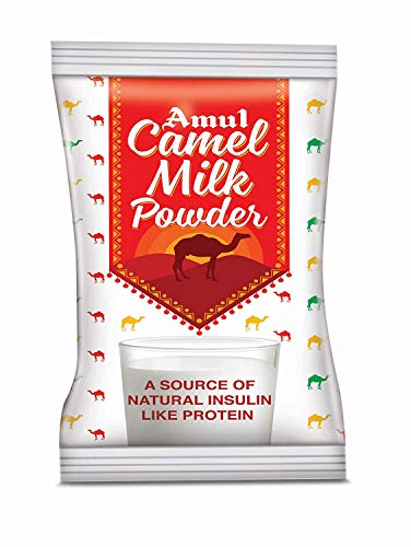 Amul Camel Milk Powder : Pack of 10 Sachets 25gm Each