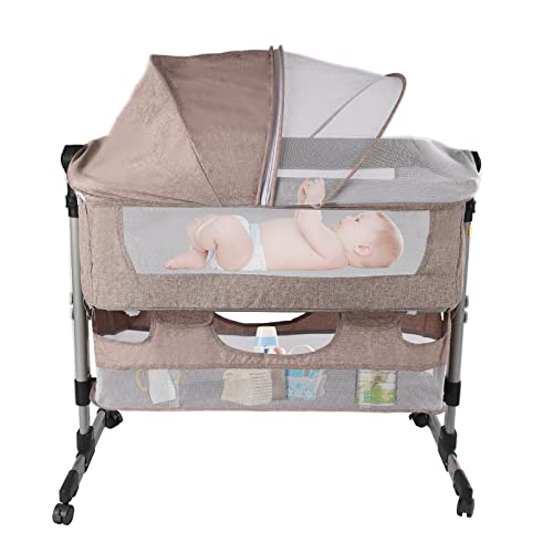 Vinnyooc Cunas 3 En 1 Para Bebé, Cuna, Cuna, Juego Completo, Colchón Multifunción, Cuna Infantil, Parque Infantil, Altura Ajustable, 75-80 Cm, Ajustable, 20 Kg, Máx. Con Ruedas Vinnyooc Cunas 3 En 1 Para Bebé, Cuna, Cuna, Juego Completo, Colchón Multifunción, Cuna Infantil, Parque Infantil, Altura Ajustable, 75-80 Cm, Ajustable, 20 Kg, Máx. Con Ruedas