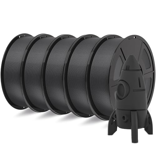 IEMAI PC CF 5KG, Polycarbonate Filament Filled with 20% Carbon Fibre, PC 3D Printer Filament, High Temperature Resistanc