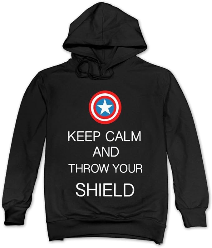 Keep Calm and Throw Your Shield Hooded Sweatshirt
