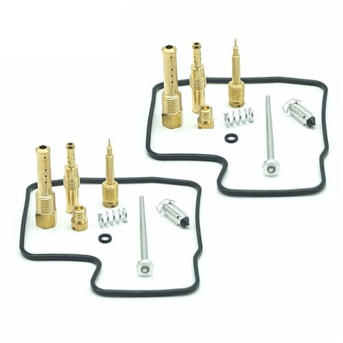 Ensemble reconstruction carburateur Steed 400 VLX valve pointeau et jets