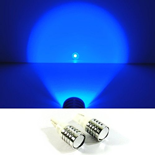 Ledin Xp-E Led Projector T10 Courtesy Light High Power 168 194 Blue 5W #TOP16