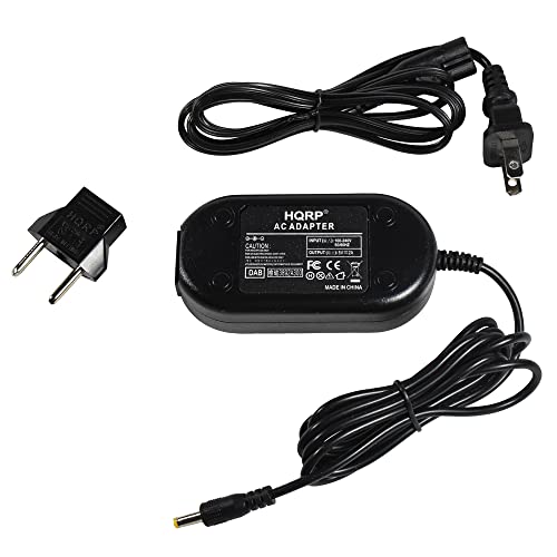 HQRP AC Adapter/Power Supply Compatible with Fuji FujiFilm FinePix 2700, 2800, 2900, 3800, 4800 Digital Camera with USA Cord & Euro Plug Adapter