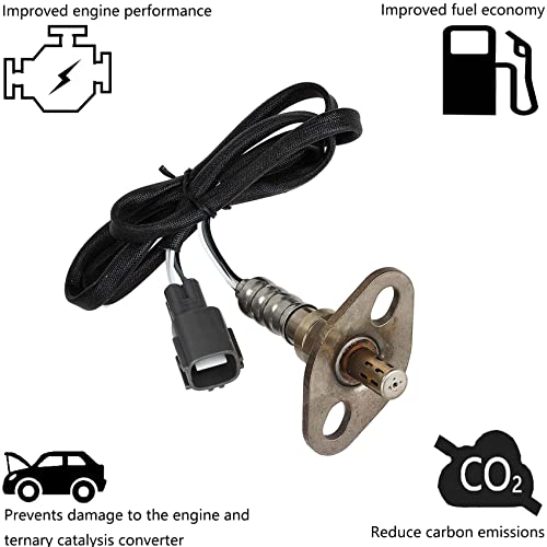 Front And Rear Oxygen Sensor Set Compatible With Toyota Tacoma 2001-2004 2.7L 3.4L 2Pcs O2 Sensors 234-9001 234-4189 #TOP1