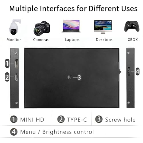Image of 5inch WSVGA 1024 * 600 High Pixel Display 100% SRGB Without Touch Panel HDMI-Compatible Module for Raspberry pi 3 /3B /3B+ /4 /4B Orange pi Banana pi MINI PC