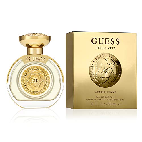 GUESS Fragrance Bella Vita Eau De Parfum Edp Spray Perfume for Women fluid_ounces, Gold