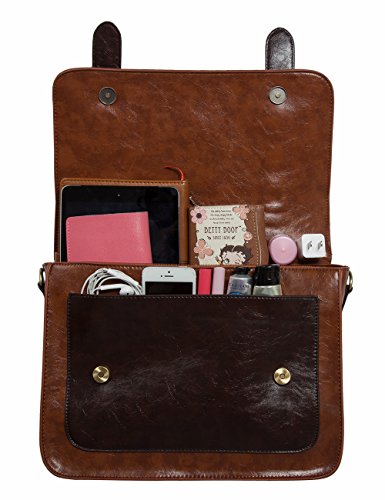 ECOSUSI Borsa a Tracolla Donna Borse Messenger con...