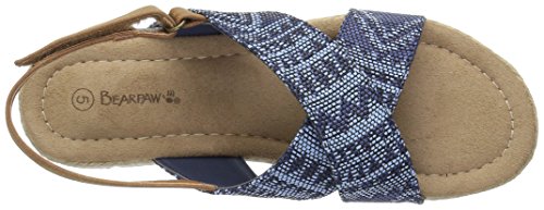 Image of BEARPAW Raelynn Yellow Youth Multiple Colors | Youth's Sandal | Kid's Shoe | Comfortable & Lightweight