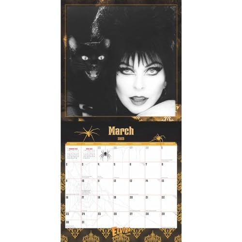 Calendar Ink 9781645916796 Elvira 2025 Wall Calendar thumb #2