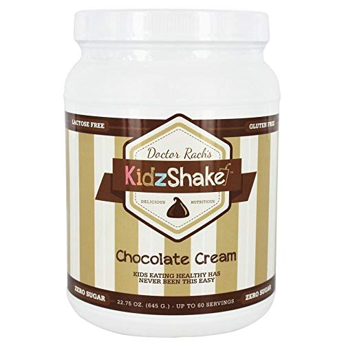 KidzShake - Kids Chocolate Cream Organic Protein Powder | Nutritional Meal Replacement Shake - Non G - //coolthings.us