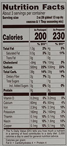 Near East, Parmesan Couscous, 5.9 Ounce #TOP2