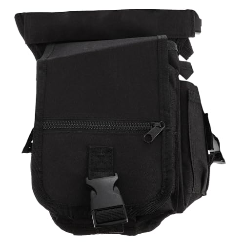 Bolsa de muslo para senderismo ligera con hebilla fija y tela oxford resistente al desgarro