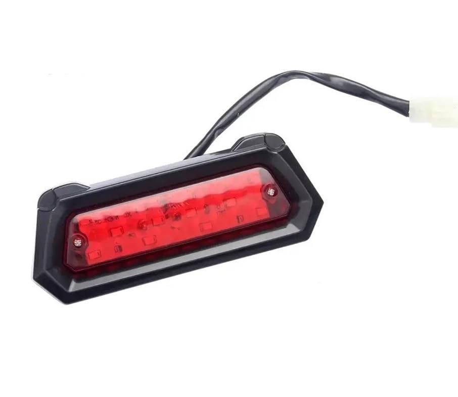 Feu arrière moto feu frein LED universel pour pit bike et quad