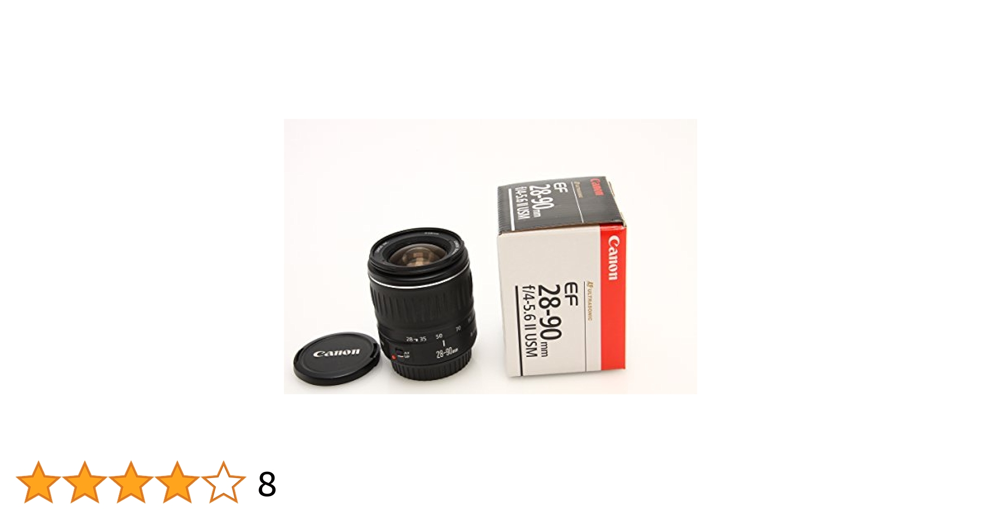 【S2125】 Canon EOS KISS 5/EF 28-90 4-5.6 Canon EF 28-90mm F/4-5.6 III SLR Lens for Canon Cameras