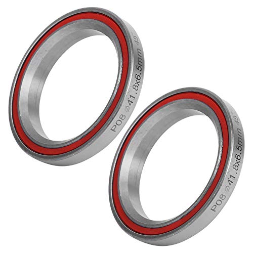 Keenso KEENSO9NS81CPGTB 2Pcs 41.8Mm Headset Bearing - Heavy Duty Bearing Headset Mountain Road Double Sealed Bearing Headset Cycling Accessory thumb #1