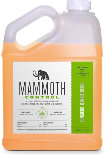 Mammoth Control Insecticide, Miticide and Fungicide Concentrate with Thyme Oil, 1 Gallon