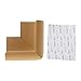 Misright 12 Pack Corner Edge Protector, Table Desk Corner Edge Protector Guard Cushion, Baby Child Infant Kids Safety Corner Cushion Bumper Guard Protector (Light Brown)