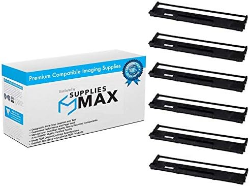 Compatible Replacement for TallyGenicom Dascom 2600/DS-2600 Black Printer Ribbons (6/PK) (C1349)