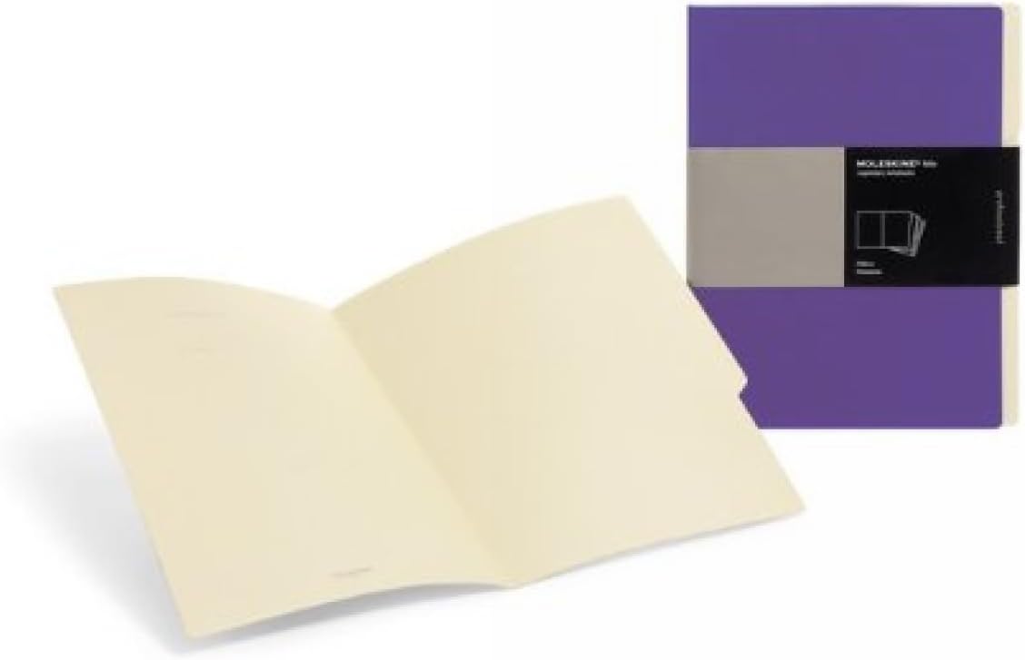 Moleskine Folio Professional Filers (Set of 3), A4, Purple (12 x 9.5)