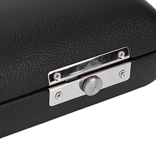 Glomora 17 Hole Flute Case, Flute Case Bag with PU Leather Inner Box + Oxford Cloth Outer Bag, Cross Body & Hand Carry Options, Lightweight & Waterproof