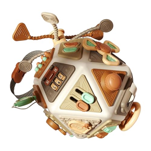 Cubo sensory busy interactivo contra el aburrimiento infantil en casa