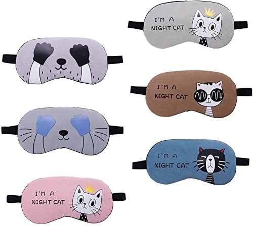 KRUSH Generic Printed Eye Mask/Sleep Mask For Relaxing/Medidation/Sleep/Travel For Women/Men/Girls/Kids (74 * 4 Inches) | Comfortable & Soft Eye Cover/Eye Patch (Today Deal) For Rs. 499 @ 50% off