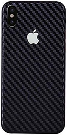 EiZiTEK Back Protection Film for Apple iPhone Xs, X, Scratch Proof, Wireless Charging Compatible, Translucent, 2 Pack