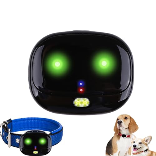 Sistema de valla GPS inalámbrico recargable para mascotas, collar de seguimiento eléctrico con monitor de voz y alarma de batería baja para seguridad de perros
