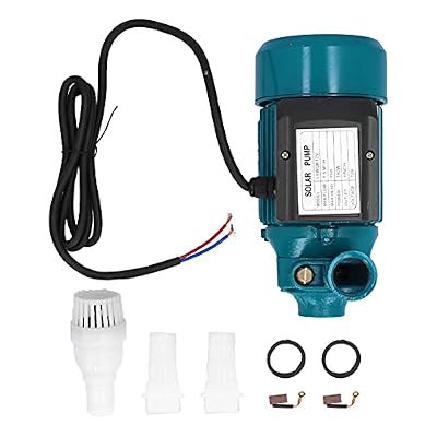Portable Transfer Water Pump for Clean Water, DC 12V Easy Powered Self-priming Pump for Shallow Well Jet, Irrigation Transfer, Solar Water Supply - 15M Lift