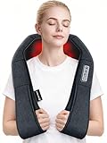 Mo Cuishle Shiatsu Neck and Back Massager with Heat – Deep Kneading for Shoulder and Neck – Ideal Gift for Men, Women, Mom, Dad Him & Her – Perfect for Christmas, Mother's Day, Father's Day, Birthdays