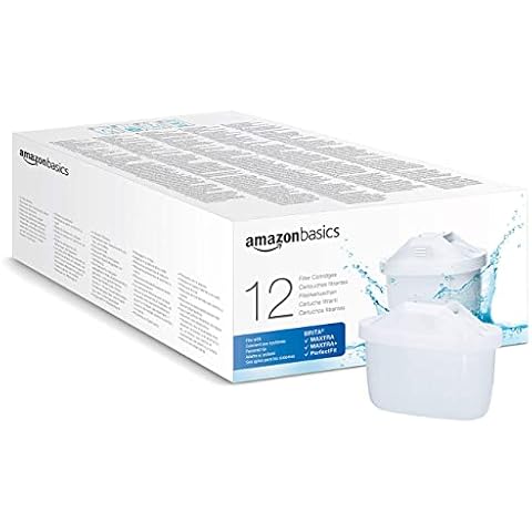 Cartuchos de filtro de agua Amazon Basics Brita Maxtra+ Compatible Cover