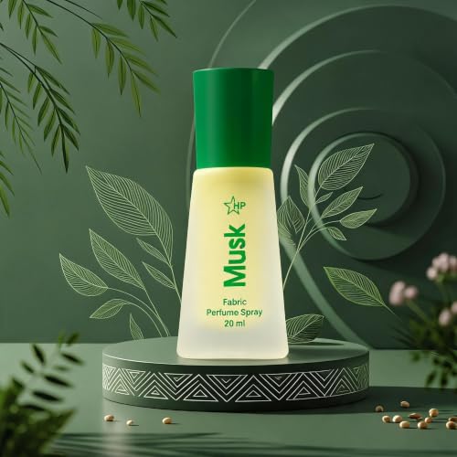 Image of HP Super Musk Fabric Perfume Spray, 20 ml, Unisex, Aromatic Fougere Fragrance, Paraben Free