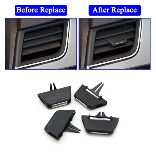 Clips ventilation climatisation haut de gamme pour grille avant Q7 - 5