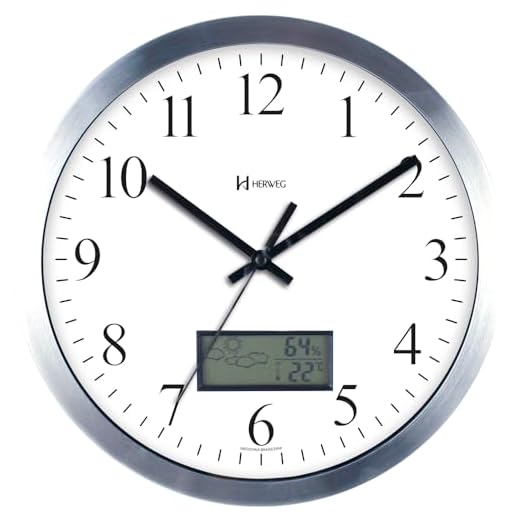 Relógio de Parede Aluminio
