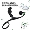 GURCIX Analplug mit Zuglasche Buttplug Silikon Anal Dildo Prostata stimulation männer Analspielzeuge Anus Dilatator Vagina massager G-Punkt Erotik Dildos Butt Plug Sex Spielzeug Für Männer Frauen(A) #2