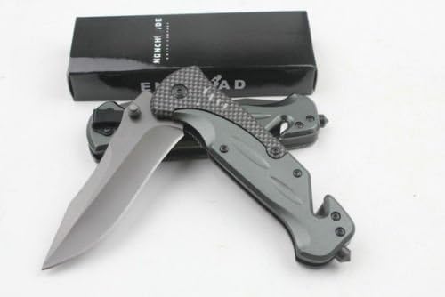 Survival Knife Pocket Tactical Rescue Hunting Camping Folding Saber Gift