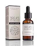 Brea's Breast Wellness Serum – Botanical Essential Oil Blend with Frankincense, Geranium, Evening Primrose & Jojoba for Soothing Massage & Skin Hydration – 1 fl oz
