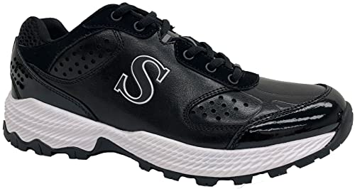 Smitty Official's Apparel Smitty Umpire Field Shoes (10.5) Black/White