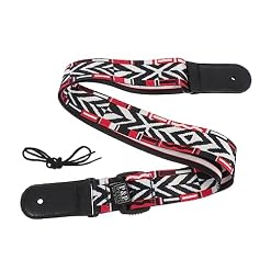 FAVOMOTO 1 PC Sangle De Ukulélé Ceinture De Mode Accessoires De Guitare Électrique Ceinture Vintage Sangles De Guitare Personnalisées Instrument De Musique Fronde Sangle De Guitare - Les Beatles, Paul McCartney, John Lennon, RIngo Starr, George Harrison