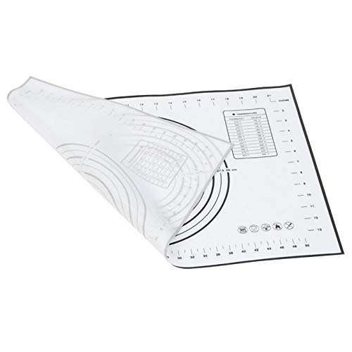 Almofada de massa de cozimento durável 60x40cm não-deformável, com balanças Ferramentas de cozimento