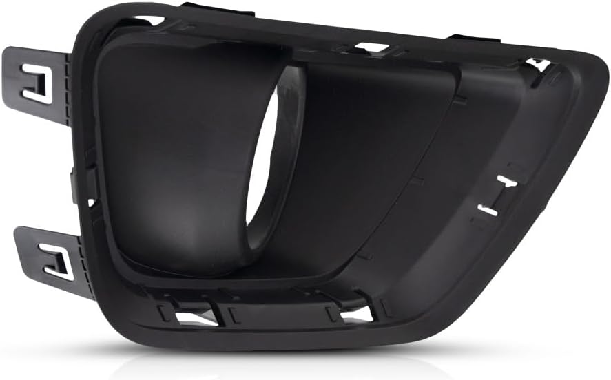 KarParts360 For Chevy Colorado 2015-2020 Fog Light Trim Passenger Side | Front | Textured Black | Replacement For GM1039176 | 22891701