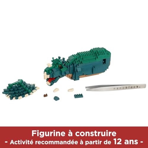 Figurine en briques BANDAI NANOBLOCK Triceratops Deluxe 930 pcs - vue 4